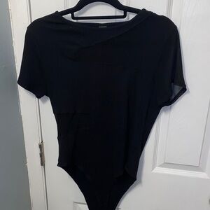 Wild Fable Midnight Black Bodysuit